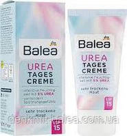 Денний крем для дуже сухої шкіри обличчя з 5% косметичною сечовиною Balea Urea Tagescreme mit 5% Urea 50 мл
