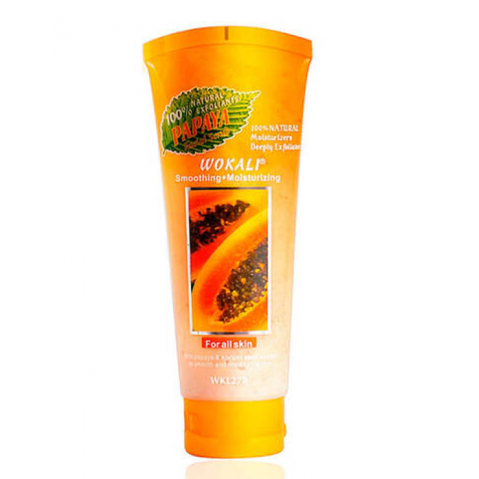 Wokali Скраб для обличчя Smoothing Moisturizing Papaya 120 мл