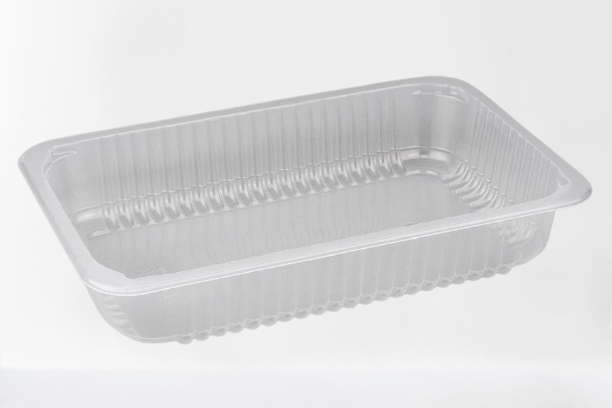 Контейнер прозорий без кришки, PP, 275*175*63 мм, 2000 мл (арт. СпК-275-2000)