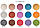 Палітра глянсових тіней VIVA BRILLIANT COLOR PALETTE, 52 г, фото 3