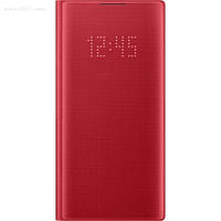 Чехол LED View Cover для Samsung Galaxy Note 10 (N970) Red (ORIGINAL 100%)