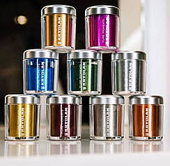 Пігменти для макіяжу та гриму PURE PIGMENTS METALLIC, 3 м