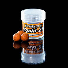 Бойли насадочні варені Сквід-Шовковиця Boilies Method & Feeder series Instant Squid-2T 11mm/10pc