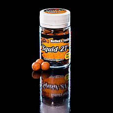 Бойли насадочні варені Сквід-Шовковиця Boilies Method & Feeder series Instant Squid-2T 11mm/40pc