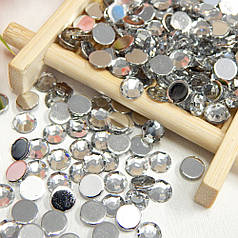 Стрази прозорі акрилові 6 мм (5 грам)