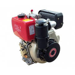 Двигун дизельний ZUBR 186FE (9.0 л.с., вал 25 мм, шліц, електрозапуск)