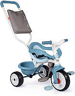 Дитячий металевий велосипед 3 в 1 Бі Муві. Комфорт, блакитний, Smoby 740414