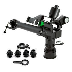 🏞️ МІЦЬ! Дощувач Presto-PS BIG (6011) 1,1/2" – Гігантський Полив до 1960 м²! регульований сектор + 5 форсунок!