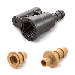 Набір підключення Presto-PS 5197-A 🔧 — внутр. різьба ½″ + шланг 10 мм × 2 м, кріплення на арматуру