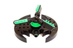 Круговий дощувач Presto-PS Rubicon Green 2812 💦 — 360°, Ø 11 м, 0,9 м³/год, для газону та городу