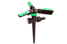 Круговий дощувач Presto-PS Rubicon Green 2813 💦 — 360°, Ø 11 м, 0,9 м³/год