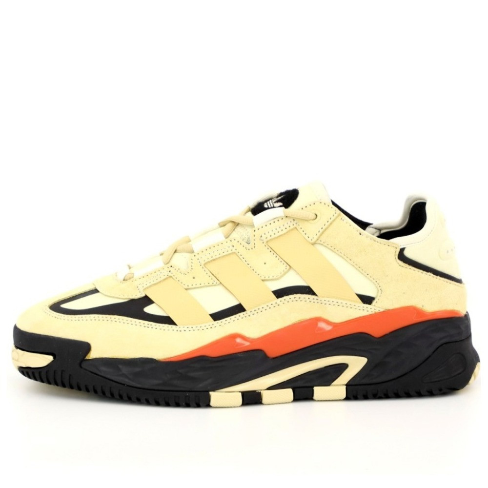 Чоловічі кросівки Adidas Niteball Orange Tint FX0363 Beige Black, кросівки адідас найтбол, фото 1