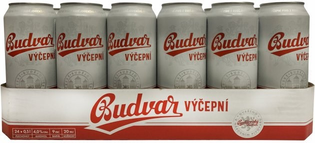 Пиво Світле Budvar Vicepny ж/б 0,5 л Чехія (12 шт/1 уп)
