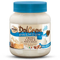 Паста Молочно-ореховая DolCrem Premium Crema Latte & Nocciole Socado без пальмового масла 350 г Италия