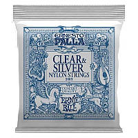 Нейлонові струни Ernie Ball Ernesto Palla Clear&Silver