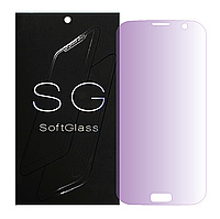 Бронепленка Samsung S7 Edge G935 на Экран полиуретановая SoftGlass