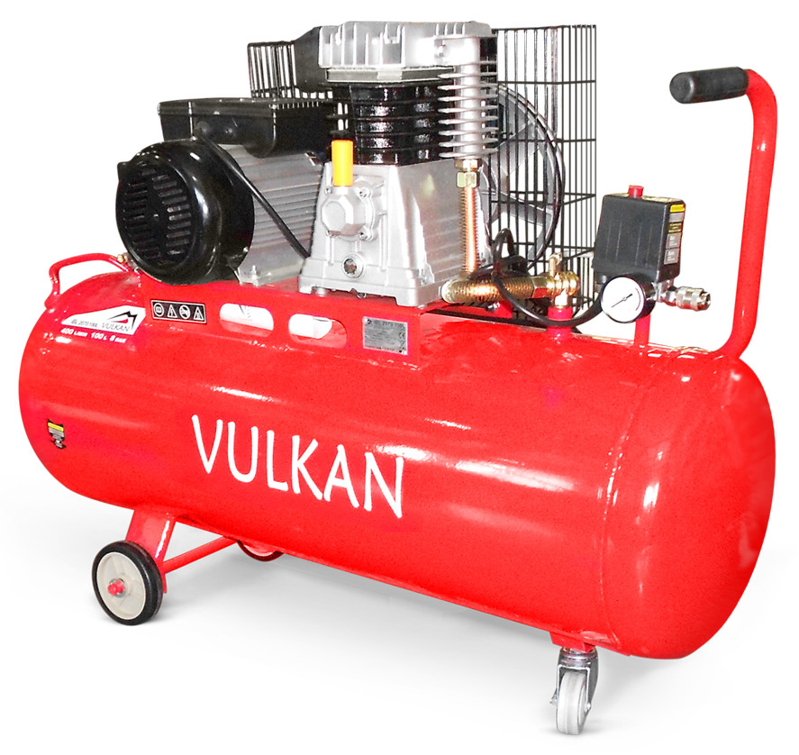 Компресор повітряний VULKAN IBL 2070Y ремінною 100L 2,2 кВт, фото 1