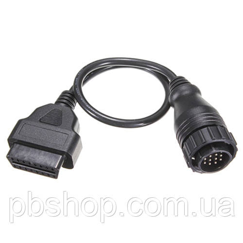 Перехідник з OBD2 16pin мама на Mercedes Sprinter, VW LT 14pin тато