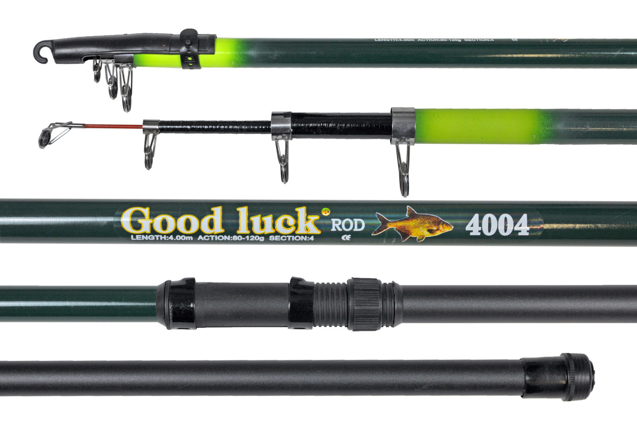 Вудилище Good Luck Склопластик - 4м