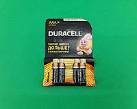 Батарейка Duracell (ААA R3) алкалиновые (Б-4) (4 шт)