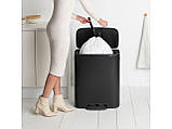Бак для сміття з педаллю Brabantia Bo Pedal Bin 60 л 211362, фото 7