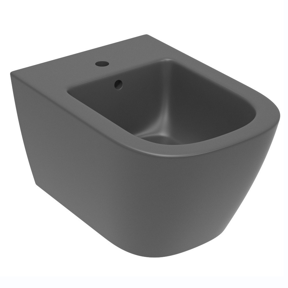 SOLO біде підвісне 53,5*36*29 см, колір антрацит мат Арт. 13-55-112Grey