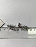 Срібні жіночі сережки 3,96 г НОВІ, фото 4