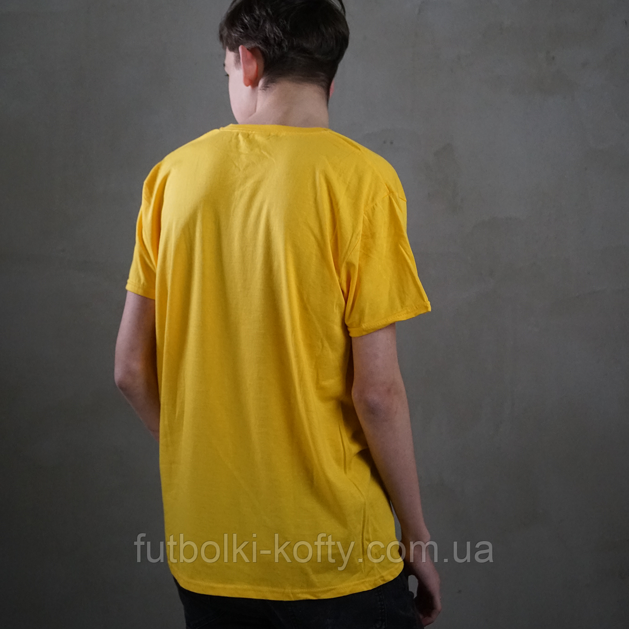 Жовта чоловіча футболка (сонячно-жовтий) Iconic Fruit of the Loom