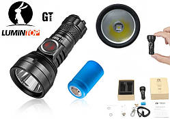 Ліхтарик LUMINTOP GT NANO Black Далекобійний міні EDC (440LM, 300 метрів, USB, OSRAM, IPX8,1*10180) Супер подарунок