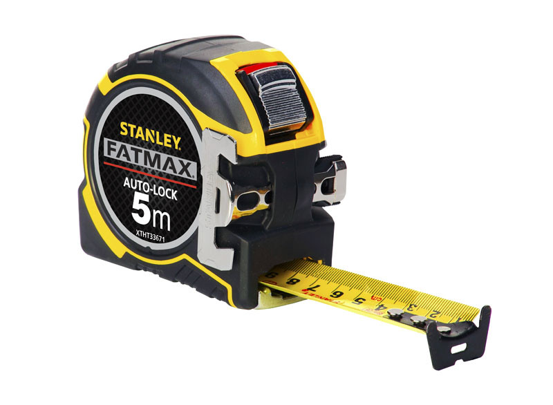 Рулетка будівельна Stanley FATMAX AUTOLOCK 5 метрів x 32 мм, XTHT0-33671