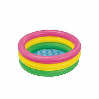 Дитячий надувний басейн Intex 58924 Sunset Glow Baby Pool (86x25 см)