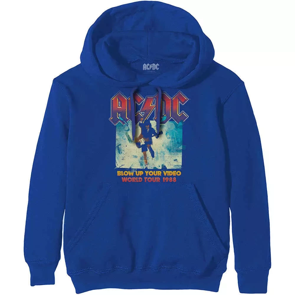 Худи Толстовка AC/DC Синий Размер, фото 1