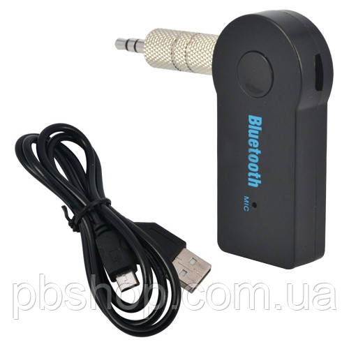 Bluetooth AUX MP3 WAV адаптер, ресивер магнітоли, BT-350