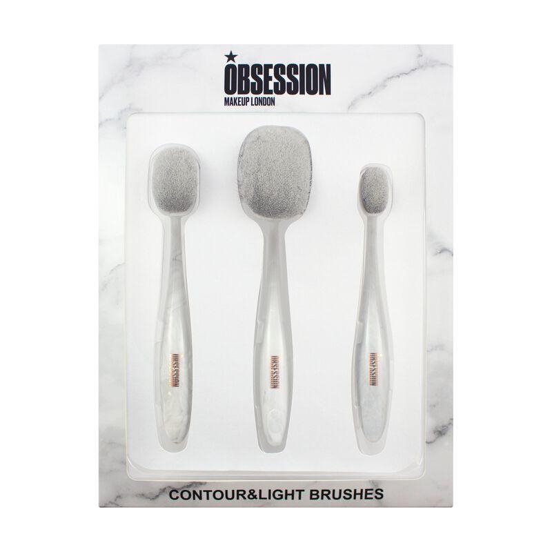 Набір пензлів для макіяжу обличчя Makeup Revolution, Precision Pro Brush Oval Face