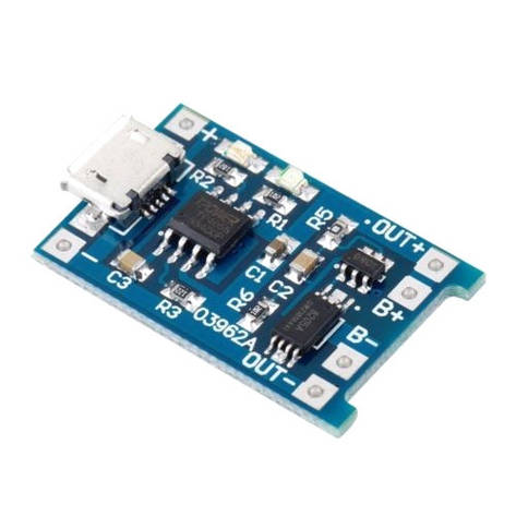 Модуль зарядки літієвих Li-ion батарей від MicroUSB TP4056 і захист DW01, фото 1