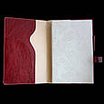 Щоденник жіночий А5 формату в шкіряній обкладинці "Вінтаж", фото 4