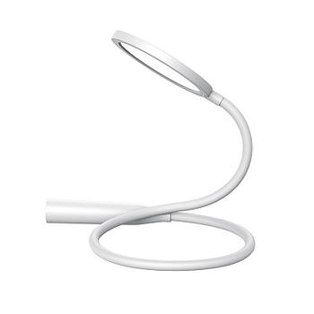 Переносна лампа для читання Baseus з акумулятором Comfort Reading Charging Uniform Light Hose (біла)