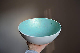 Фруктовниця/конфетниця з декоративного бетону 19*11 см/Столовий посуд/Тарка з бетону/Дізайнерська тарілка