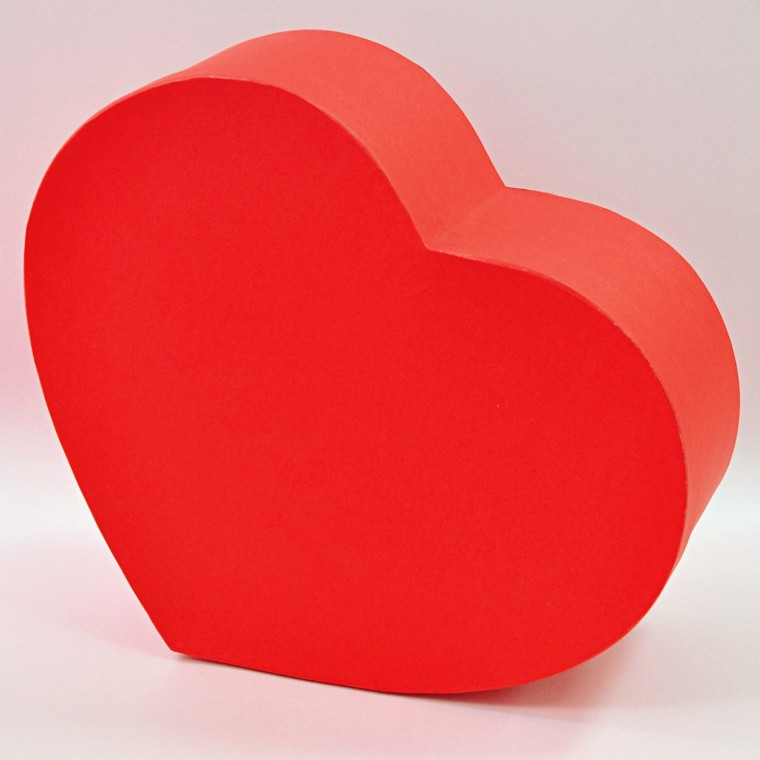Коробка "Серце" 35*28*13 см червоне