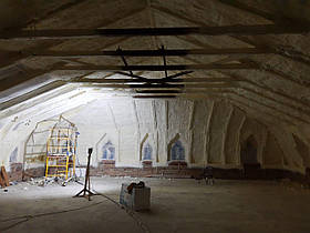 Утеплення Горища Пінополіуретаном