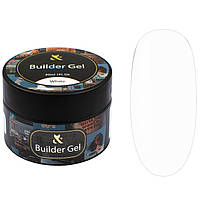 Гель моделирующий F.O.X Builder gel Cover White, 30 мл