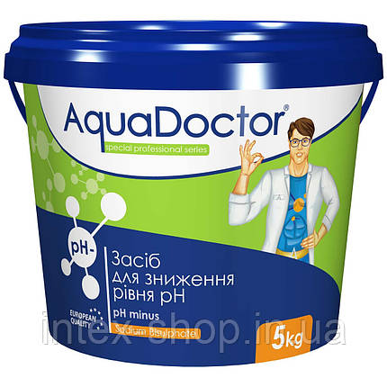 Засіб для зниження рівня pH AquaDoctor pH Minus (5 кг), фото 1