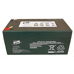 Акумулятор FAAM FTS 12V-2.0A, стаціонарна акумуляторна батарея для ДБЖ, ліхтарів, комп'ютерів, дитячого електротранспорту