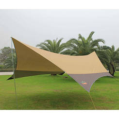 Пляжний тент GreenCamp GC0886Y, пляжний навіс