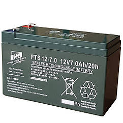 Стаціонарна акумуляторна батарея FAAM FTS 12V-5A SL, свинцево-кислотна акумуляторна батарея для ДБЖ, дитячих машинок