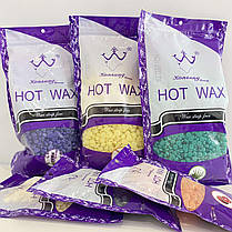 Кольоровий віск у гранулах Hot Wax 500 гр, фото 2