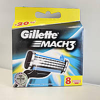 Сменные картриджы Gillette Mach3 8 шт