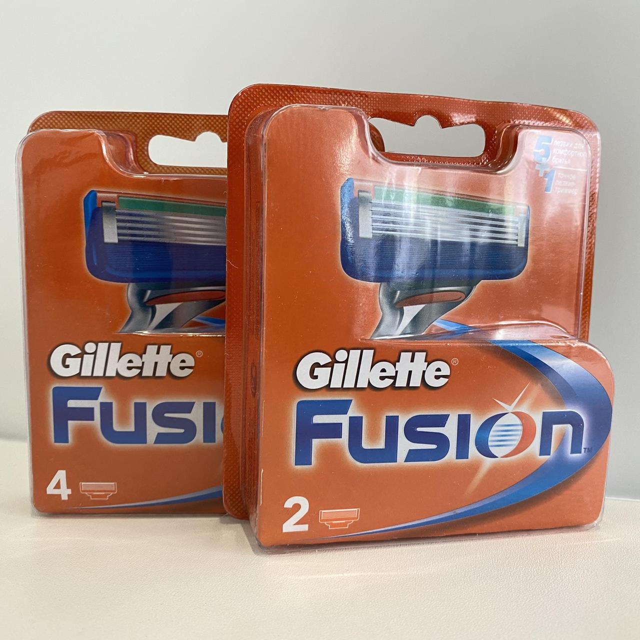 Універсальні змінні леза для бритви Gillette Fusion 2 шт