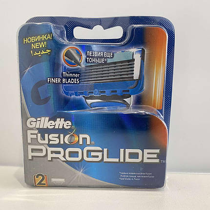 Змінні касети для гоління Gillette Fusion Proglide 2 шт, фото 3