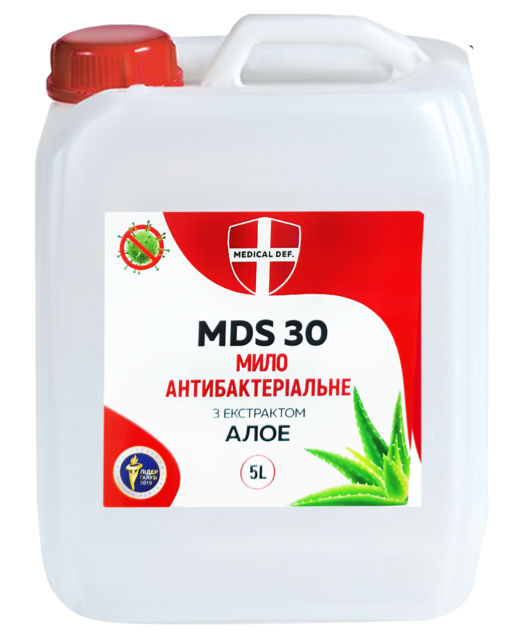 АНТИБАКТЕРІАЛЬНЕ МИЛО ДЛЯ РУК MDS 30